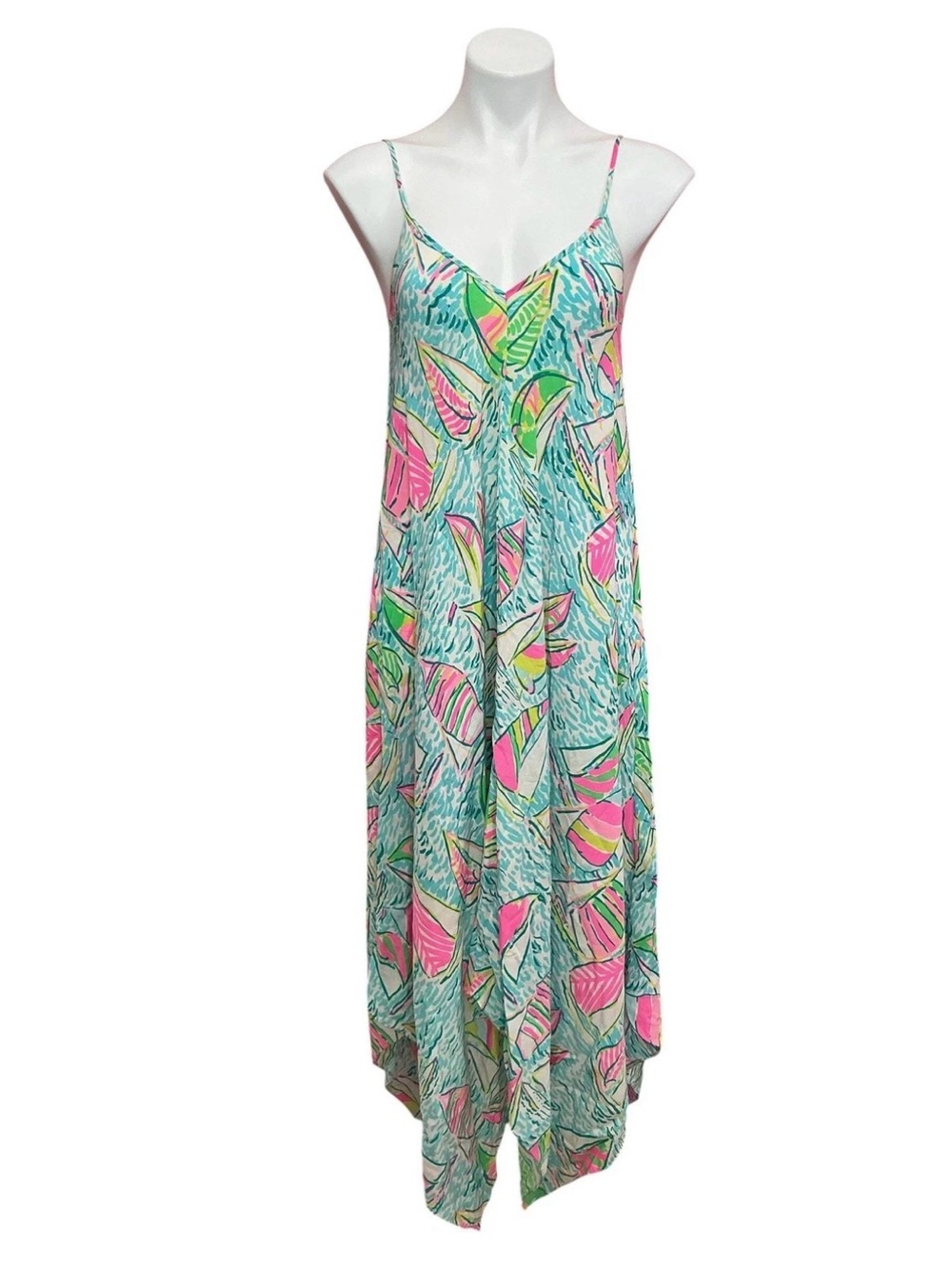 Lilly Pulitzer ‘U Gotta Regatta’ Pop Up Rylan Silk Maxi Dress Size small - Picture 6 of 7